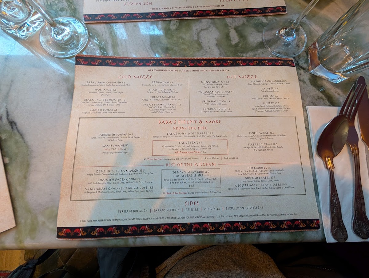 Menu Baba's Mezze Bath-3